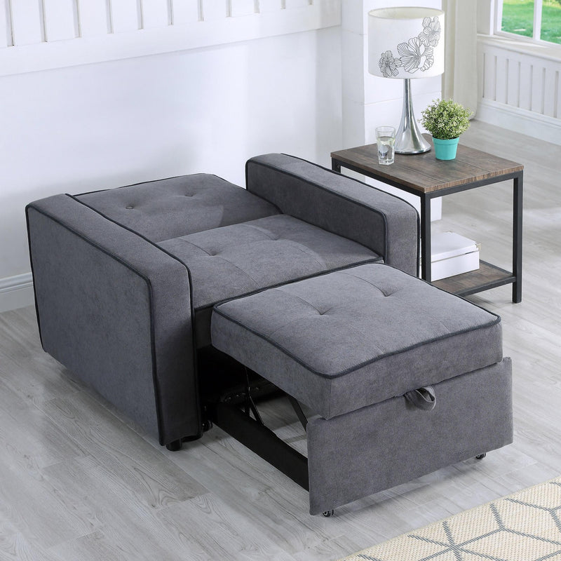 IFDC Fabric Sleeper Chair IF 9050 IMAGE 3