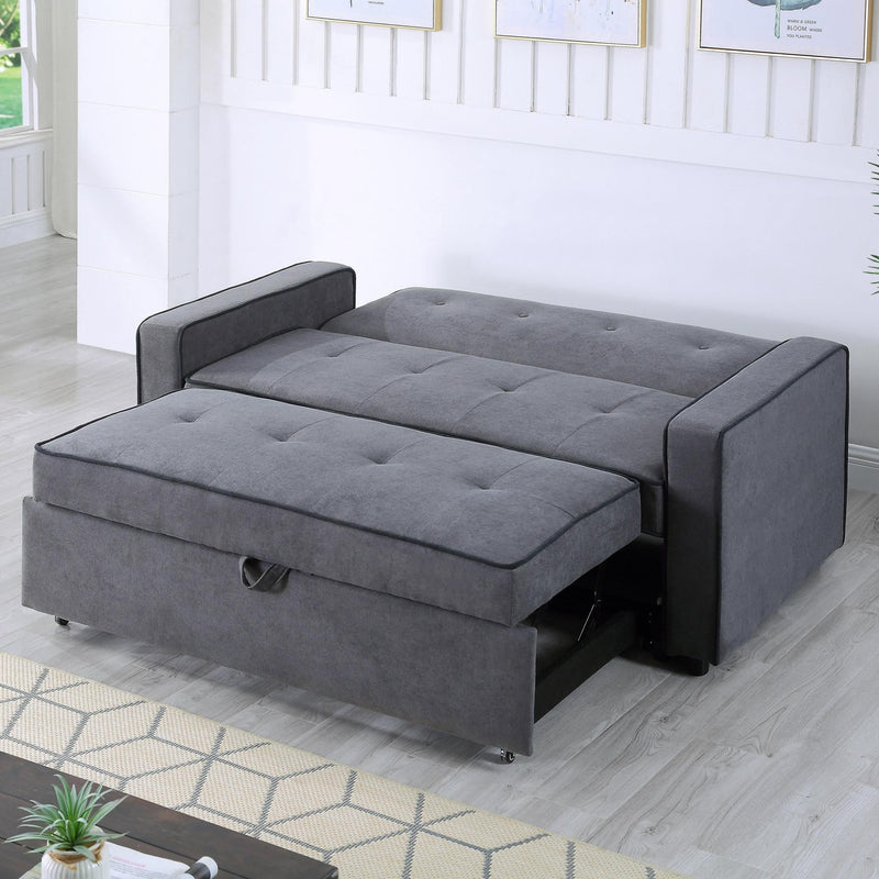 IFDC Fabric Sleeper Loveseat IF 9051 IMAGE 3