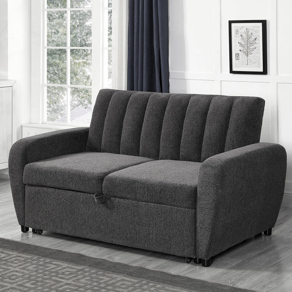 IFDC Fabric Sleeper Loveseat IF 9061 IMAGE 1