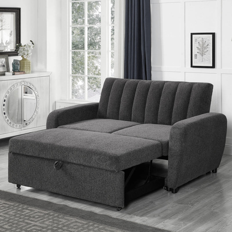 IFDC Fabric Sleeper Loveseat IF 9061 IMAGE 2