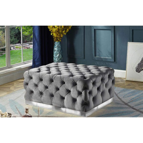 IFDC Fabric Ottoman IF 6265 IMAGE 1