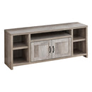 Monarch I 2742 60" TV Stand - Taupe IMAGE 1