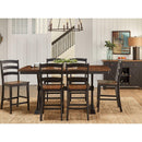  A-America Stormy Ridge STOBL355K Ladderback Stool IMAGE 6