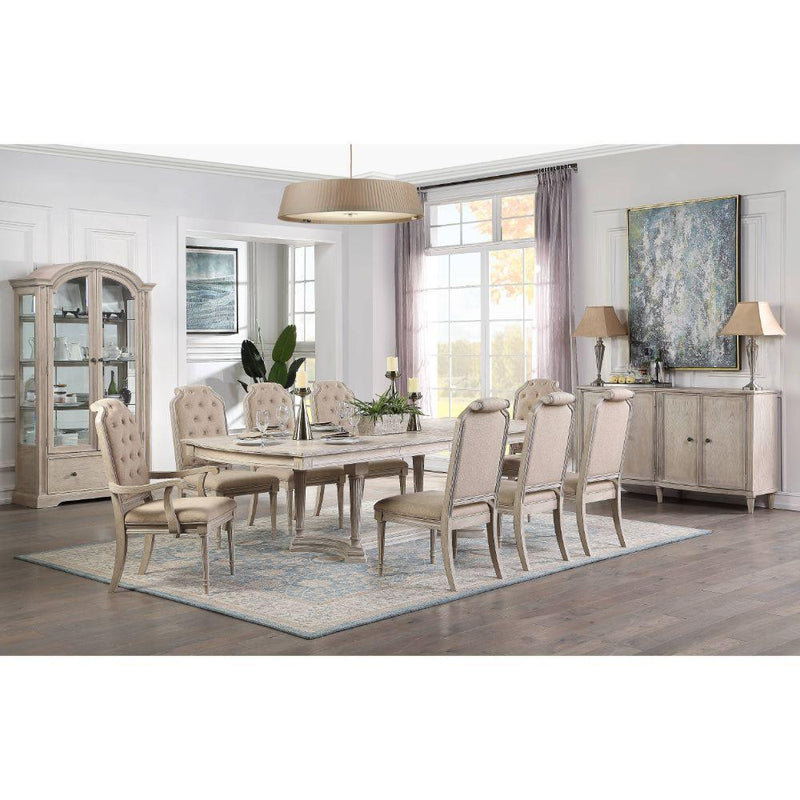 Acme Furniture Wynsor Dining Table with Trestle Base 67530 IMAGE 4