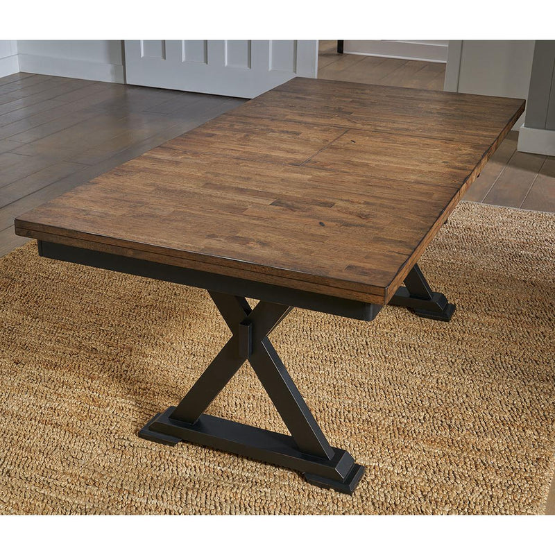 A-America Stormy Ridge STOBL6700 Gathering Height Trestle Table IMAGE 2