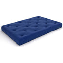  IFDC 8" A Superior Futon Mattress- Blue IMAGE 1
