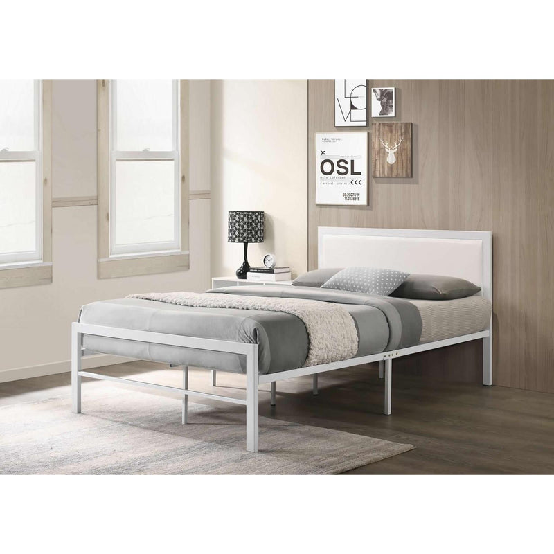 IFDC Full Upholstered Platform Bed IF 141W - 54 IMAGE 2