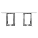  Modus Furniture International Amalfi Dining Table with Marble Top and Pedestal Base 1AJ5617M IMAGE 1