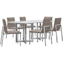  Modus Furniture International Amalfi Dining Table with Marble Top and Pedestal Base 1AJ5617M IMAGE 3