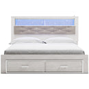 Signature Design by Ashley Altyra B2640 King Bookcase Storage Bed IMAGE 2
