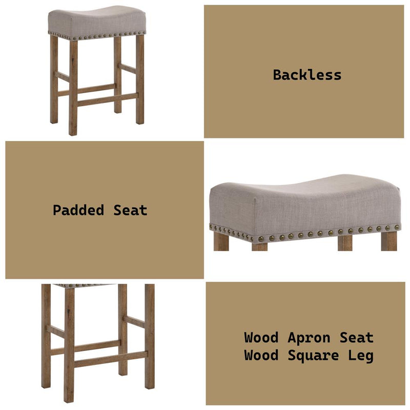 Acme Furniture Martha II 70833 Counter Height Stool IMAGE 7