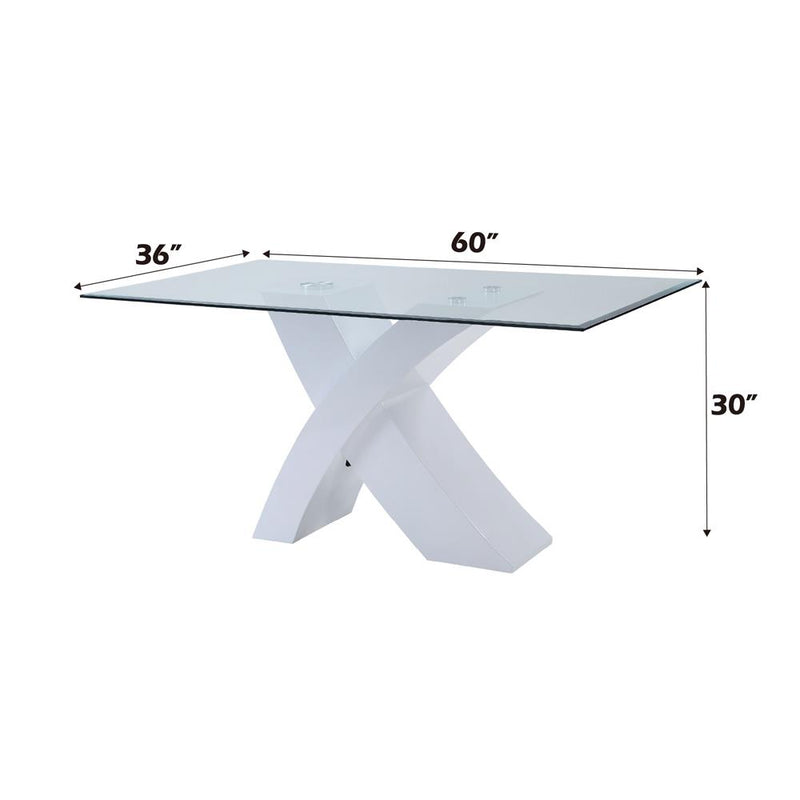 Acme Furniture Pervis 71105 Dining Table IMAGE 6