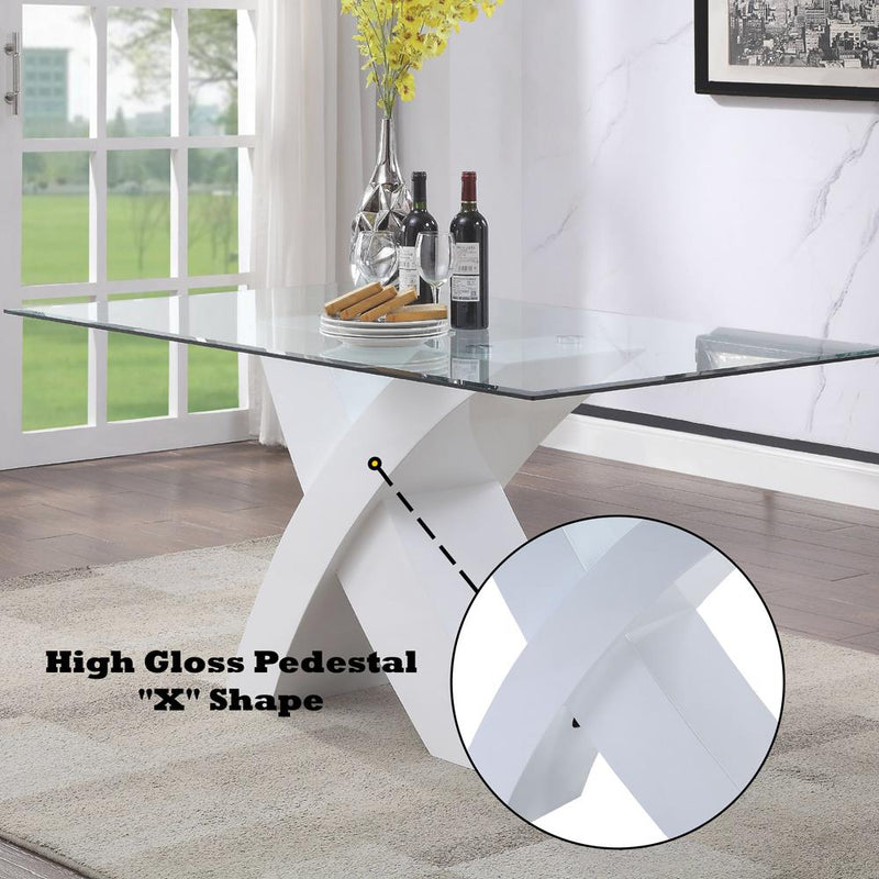 Acme Furniture Pervis 71105 Dining Table IMAGE 7