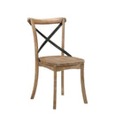 Acme Furniture Kendric 71777 Side Chair - Rustic Oak IMAGE 1