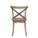 Acme Furniture Kendric 71777 Side Chair - Rustic Oak IMAGE 4