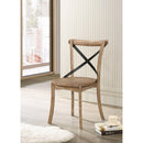 Acme Furniture Kendric 71777 Side Chair - Rustic Oak IMAGE 5