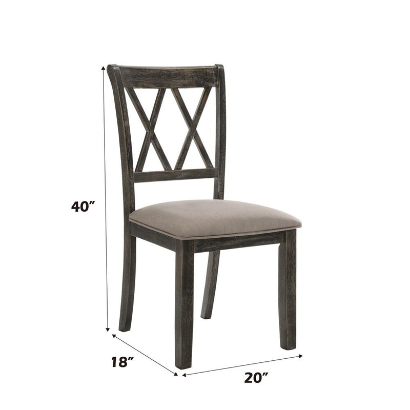 Acme Furniture Claudia II 71882 Side Chair IMAGE 7