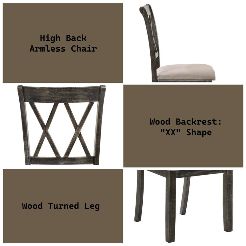 Acme Furniture Claudia II 71882 Side Chair IMAGE 8