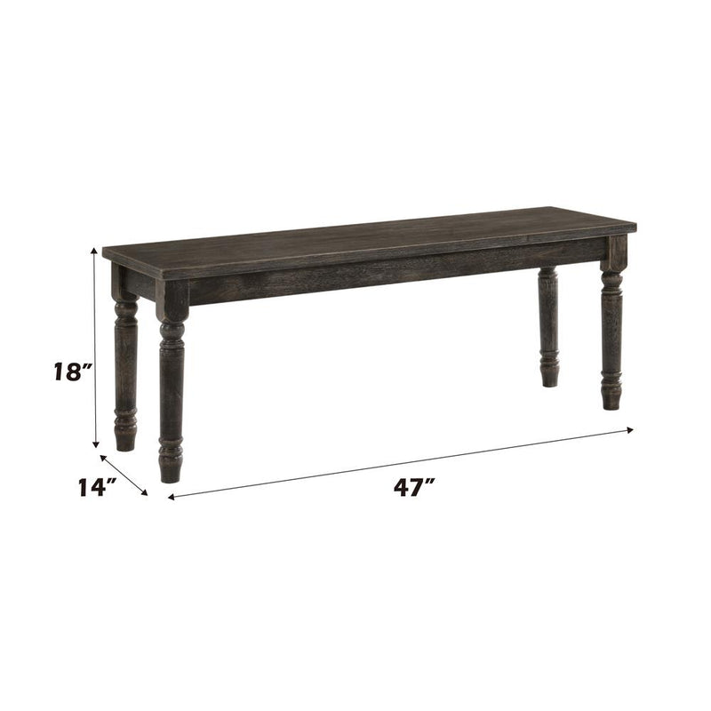 Acme Furniture Claudia II 71883 Bench IMAGE 6