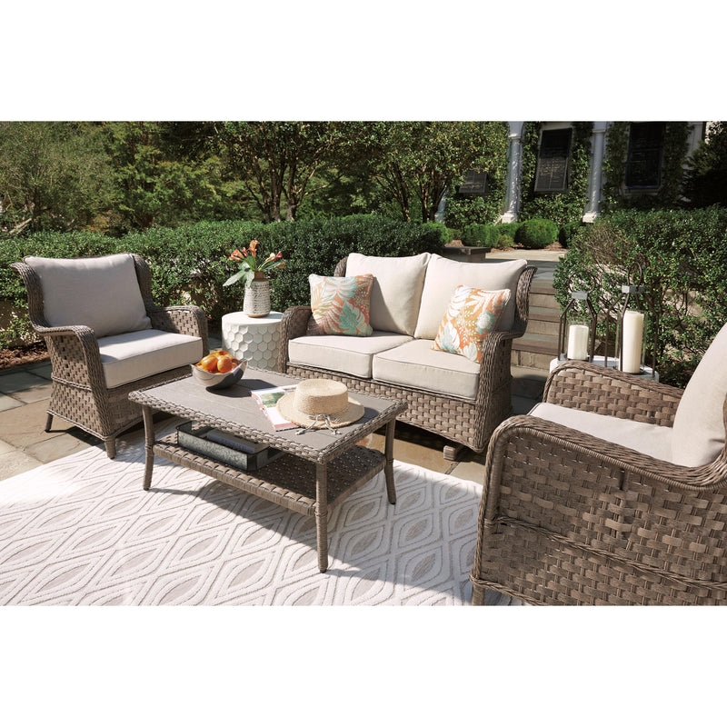 Signature Design by Ashley Clear Ridge P361-835 Loveseat Glider with Cushion IMAGE 5