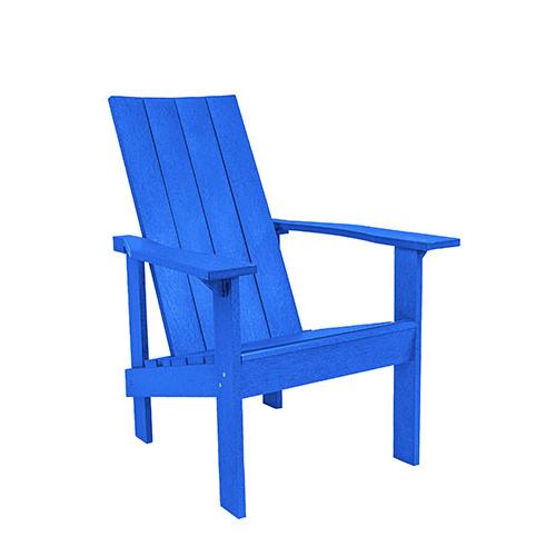 C.R. Plastic Products Generation C06-03 Modern Adirondack - Blue IMAGE 1