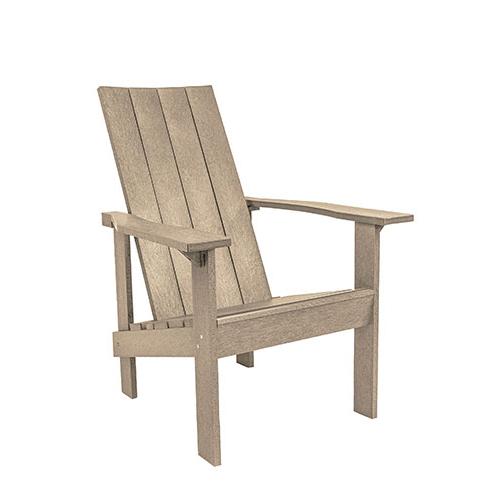 C.R. Plastic Products Generation C06-07 Modern Adirondack - Beige IMAGE 1