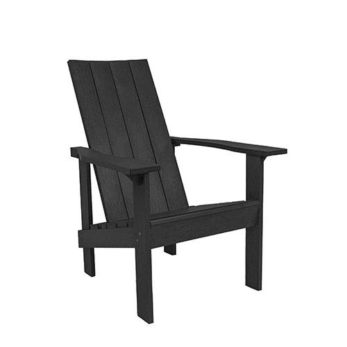 C.R. Plastic Products Generation C06-14 Modern Adirondack - Black IMAGE 1