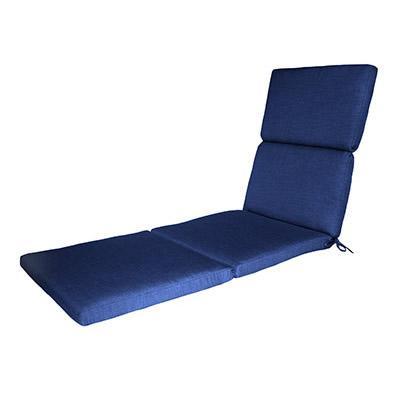 C.R. Plastic Products LP02-5439 Modern Lounge Pad - Canvas Navy IMAGE 1