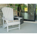 C.R. Plastic Products SC20 Adirondack Seat Cushion - Milano Char IMAGE 3