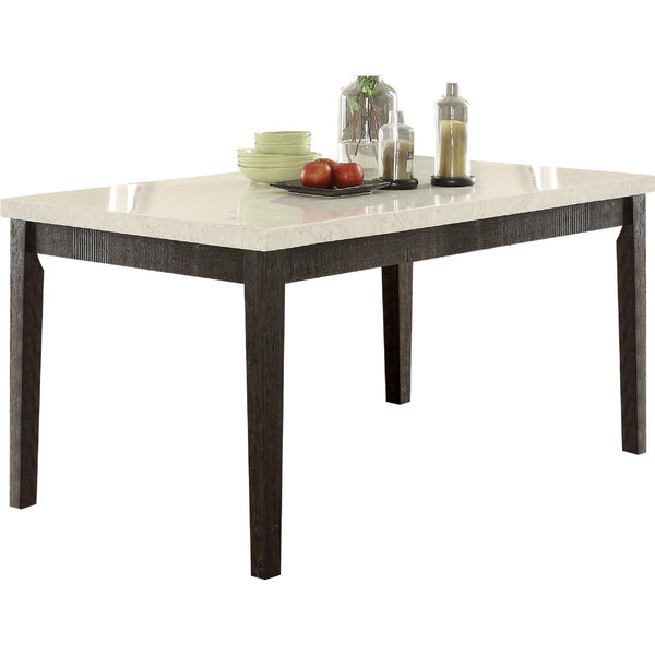 Acme Furniture Nolan Dining Table with Marble Top 72850 IMAGE 1