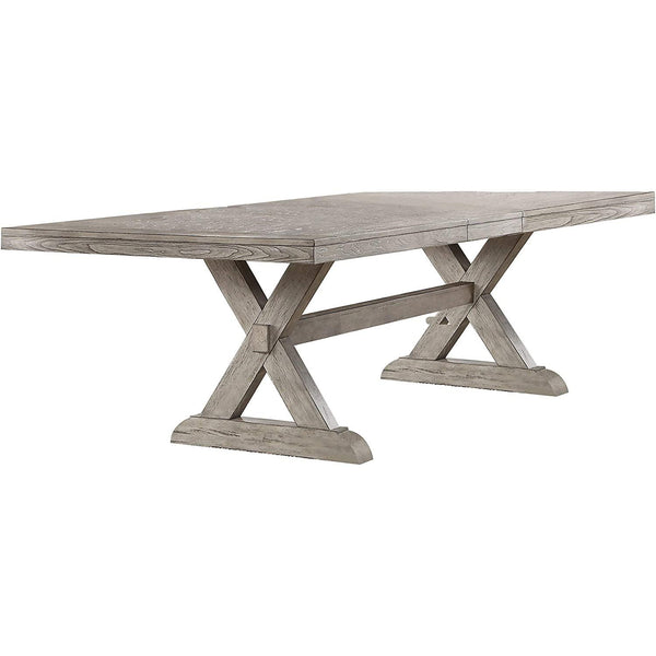 Acme Furniture Rocky Dining Table with Trestle Base 72860 IMAGE 1