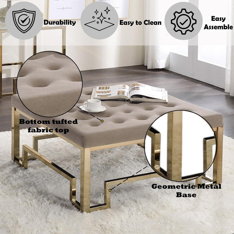 Acme Furniture Damien 81625 Cocktail Ottoman IMAGE 4