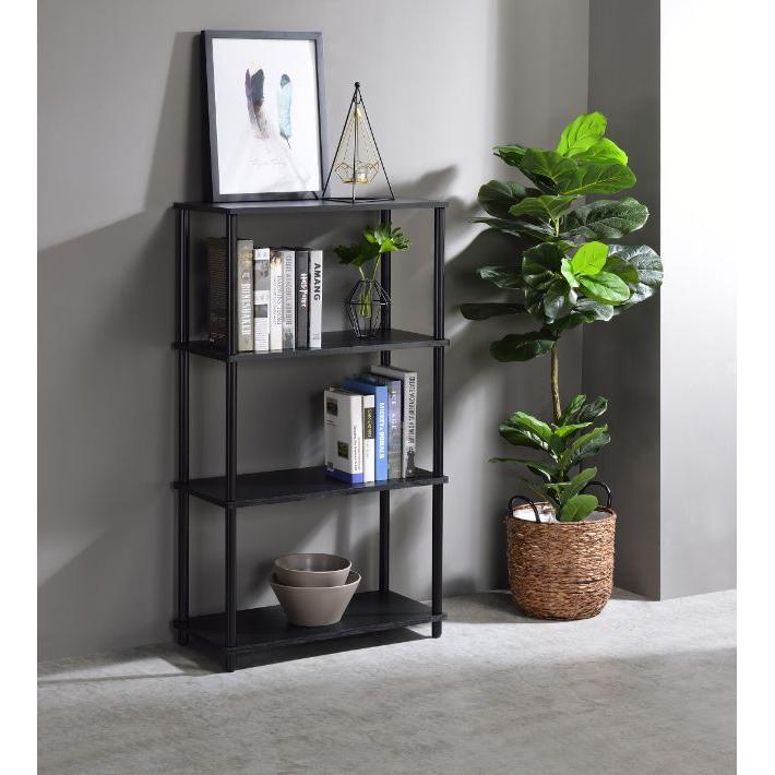 Acme Furniture 92739 Bookshelf - Black IMAGE 3