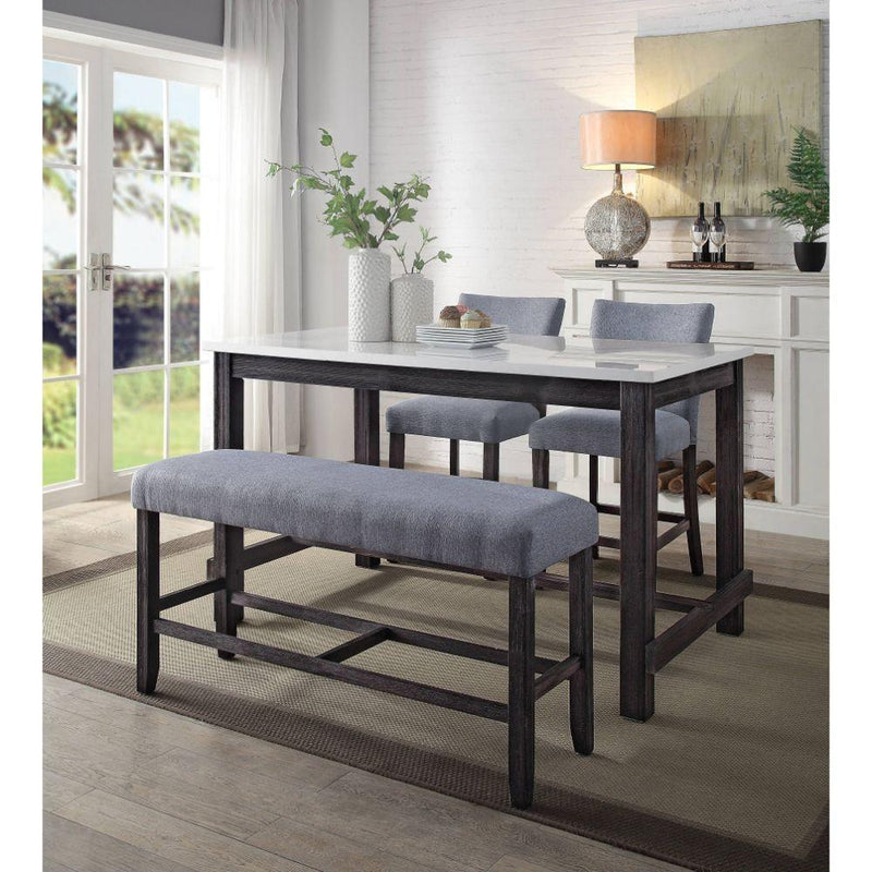 Acme Furniture Yelena Counter Height Bench 72943 IMAGE 2