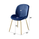 Acme Furniture Chuchip 72947 Side Chair - Blue IMAGE 5