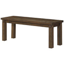 Acme Furniture Nabirye 73163 Bench - Dark Oak IMAGE 2