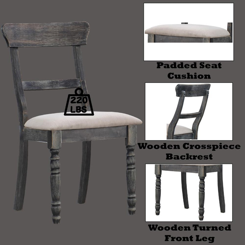 Acme Furniture Leventis 74642 Side Chair IMAGE 4