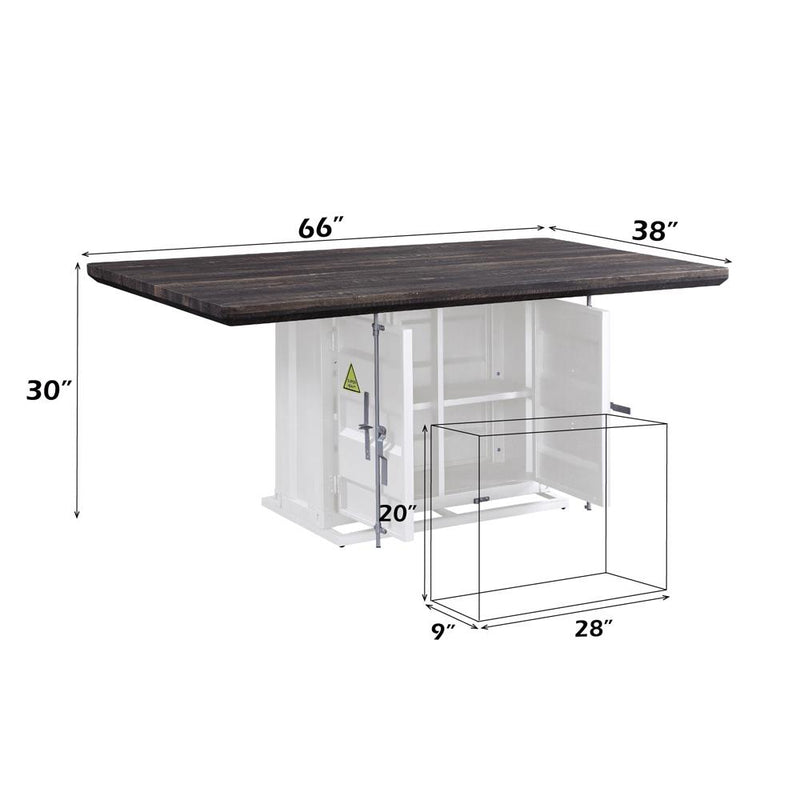 Acme Furniture Cargo 77880 Dining Table IMAGE 7