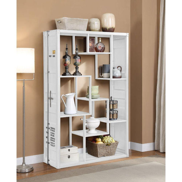 Acme Furniture Cargo 77888 Shelf Rack / Book Shelf - White IMAGE 1