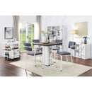Acme Furniture Cargo 77885 Dining Table - White IMAGE 2