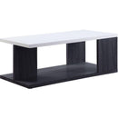 Acme Furniture Pancho 82170 Coffee Table - Gray & White High Gloss IMAGE 2