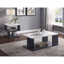 Acme Furniture Pancho 82172 End Table - Gray & White High Gloss IMAGE 3