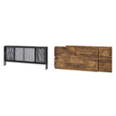Acme Furniture Winam 82780 Coffee Table - Antique Oak & Black IMAGE 6