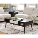 Acme Furniture Christa 82850 Coffee Table - Espresso & White IMAGE 7