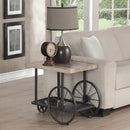 Acme Furniture Francie 82862 End Table - Oak & Antique Gray IMAGE 1
