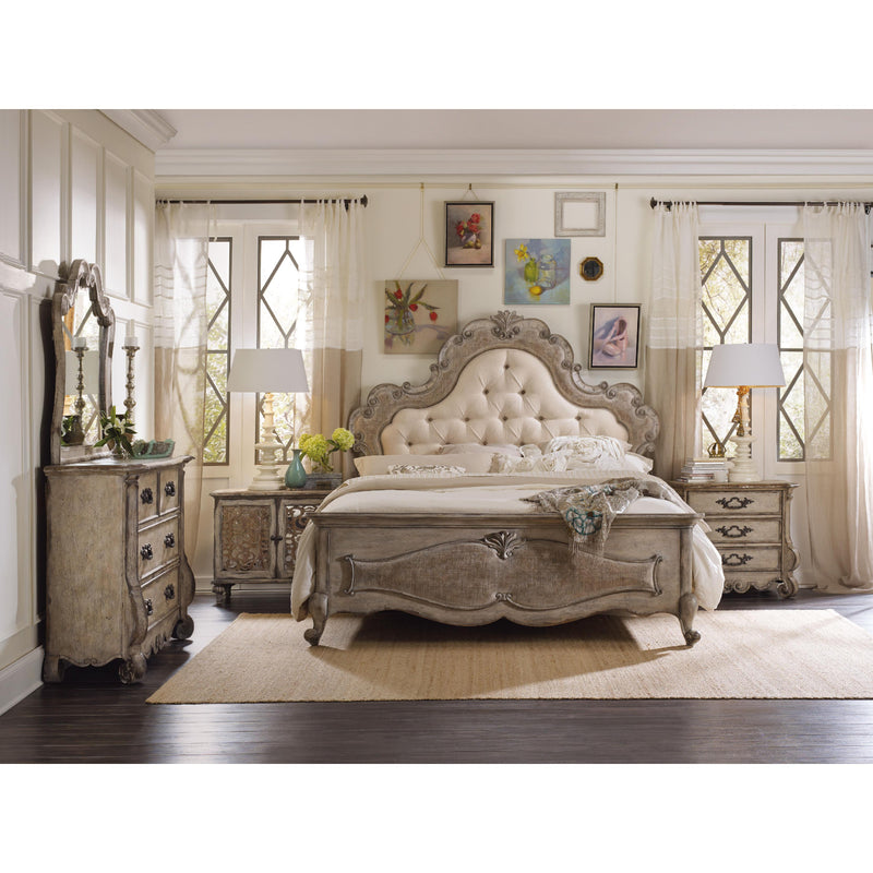 Hooker Furniture 5450-90850 Chatelet Queen Upholstered Panel Bed IMAGE 3