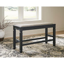 Signature Design by Ashley Tyler Creek D736-09 Double Counter Upholstered Bench IMAGE 5