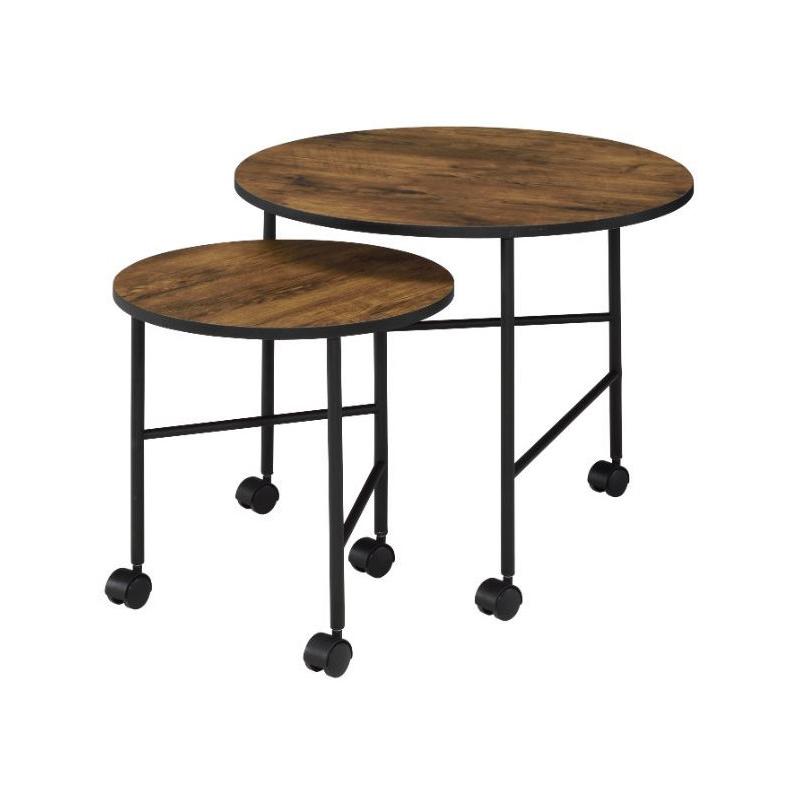 Acme Furniture Oblis Nesting Tables 83150 IMAGE 2