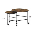 Acme Furniture Oblis 83150 Nesting Table Set IMAGE 5