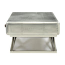 Acme Furniture Brancaster 83555 Coffee Table - Antique Oak & Aluminum IMAGE 5